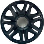 4-Delige J-Tec Wieldoppenset Nascar 16-inch zwart