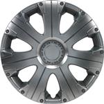 4-Delige Wieldoppenset Racing 14-inch zilver