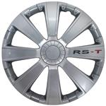 4-Delige Wieldoppenset RS-T 13-inch zilver