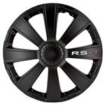 4-Delige Wieldoppenset RS-T 13-inch zwart