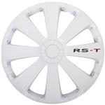 4-Delige Wieldoppenset RS-T 13-inch wit