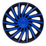 4-Delige Wieldoppenset Kendo 13-inch zwart/blauw