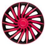 4-Delige Wieldoppenset Kendo 13-inch zwart/roze