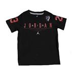 Kids Air Jordan T-shirt Zwart Rood Kledingmaat : 116-122