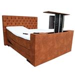 Elektrische Boxspring Diva 180X220 Orange