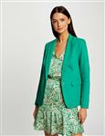 Straight Buttoned Blazer 222-Vlime Green