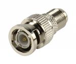 verloop F-connector female naar BNC plug male