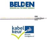 Belden CX9D0 Coax 9 DuoBond+ PVC Kabelkeur wit per meter