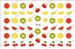 Korneliya 3D Waterdecal - 3D 044 Fruit