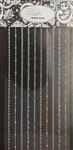 Korneliya 3D Nail Jewels XL - XL13 Lines and little dots