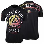 Affliction Gracie Fighter T-shirt Zwart UFC MMA-kleding