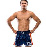 Booster Thaiboks Broekjes TBT Pro 4.37 Blue Orange Kickboks Shorts