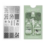 Moyra Mini Stamping Plate 110 My Secret Garden