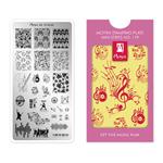 Moyra Mini Stamping Plate 119 Let The Music Play