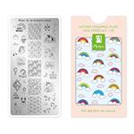 Moyra Mini Stamping Plate 120 We Believe in Magic