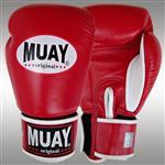 MUAY Bokshandschoenen Original Leder Rood