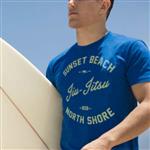 Bad Boy BJJ Shore Break T-shirts Blauw