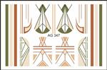 Korneliya Airbrush Waterdecal   AG 347