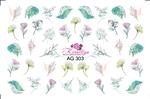 Korneliya Airbrush Waterdecal   AG 303