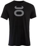 Tenacity Cotton Logo T-shirts Zwart Grijs