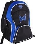 TapouT Nylon Rugzak Backpack Zwart Blauw