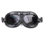 CRG zwarte pilotenbril Glaskleur: Donker / smoke