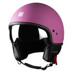 Motocubo beetle jethelm met vizier | mat pink