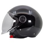 BHR 832 minimal vespa helm glans zwart | maat L | outlet