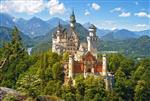 View of the Neuschwanstein Castle, Zicht op het kasteel van Neuschwanstein Castorland B-53544