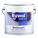Ruwol Betonverf Oxyderood (RAL 3009) 2,5 liter