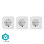 Wi-Fi Smart-Stekker | Schuko Type-F | 10 A | 3-Pack Wi-Fi Smart-Stekker | Schuko Type-F | 10 A | 3-P