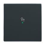 Free@Home Bedieningswip 1-v Future Linear Antraciet, Dimmer Schakelaar