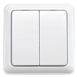 Dubbele wandschakelaar Dubbele wandschakelaar
