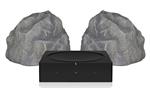 Sonos Amp Set met Sonance Rock Outdoor speakers Kleur: Graniet