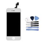 iPhone 5S Scherm (Touchscreen + LCD + Onderdelen) A+ Kwaliteit - Wit + Gereedschap