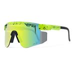 Gepolariseerde Zonnebril - Fiets Ski Sport Bril Shades UV400 Geel