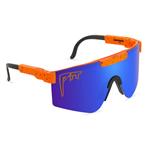 Gepolariseerde Zonnebril - Fiets Ski Sport Bril Shades UV400 Oranje Blauw