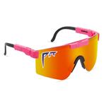 Gepolariseerde Zonnebril - Fiets Ski Sport Bril Shades UV400 Roze Oranje