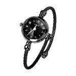 Vintage Horloge voor Dames - Luxe Kwarts Polshorloge Zwart