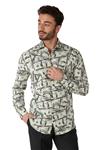 Dollar Geld Overhemd Heren OppoSuits