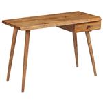 vidaXL Schrijftafel 110x50x76 cm massief acaciahout