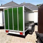 trailer met valdeur 750 kg
