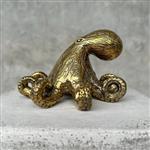 Beeld, No Reserve Price -  A Octopus Sculpture in Polished Bronze - 11 cm - Brons