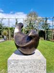 sculptuur, A modernist bird - 30 cm - Brons