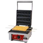 Elektrisch wafelijzer &quot;wafels op stokjes&quot;, 4 stuks. + timer | Diamond | GE-4X/EN