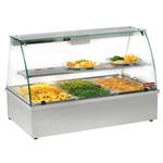 Warmvitrine, bain-marie 3 gn 1/1, panoramisch | Diamond | VBE-311
