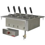 Elektrisch pastakoker , 40 liters, inbouw | Diamond | EDI/CP7