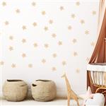 Muurstickers - Daisies II - beige Daisies II