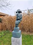 sculptuur, Silence - 78 cm - polystone