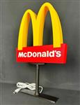 LAMPADA McDonalds fan Art ( articolo appena realizzato creazione con piedistallo)  produzione - Lich
